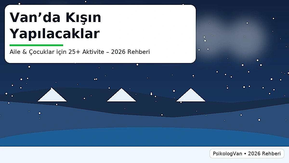 Kışın Van Gölü kıyısı ve kar manzarası